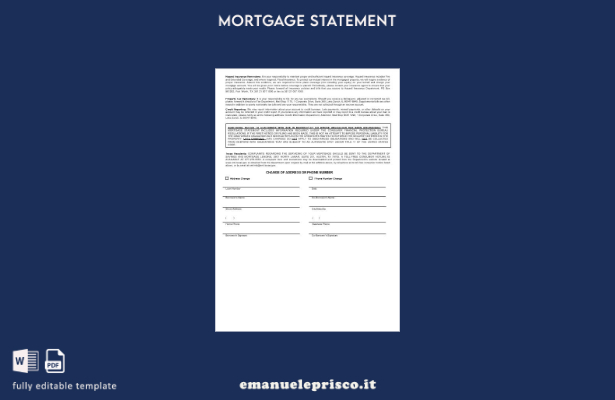 stile verificato Portogallo Banco Dichiarazione di mutuo popolare nel modello  1